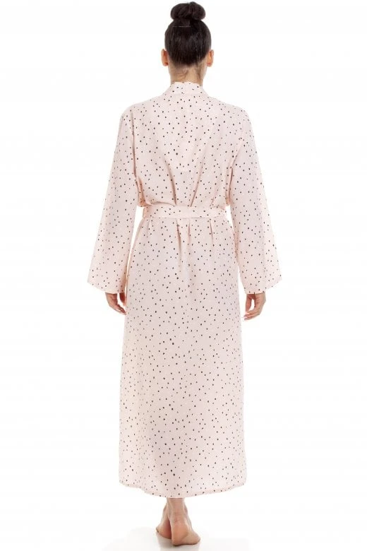 Camille Womens Light Pink Long Chiffon Wrap 4 Camille Womens Light Pink Long Chiffon Wrap - Image 2