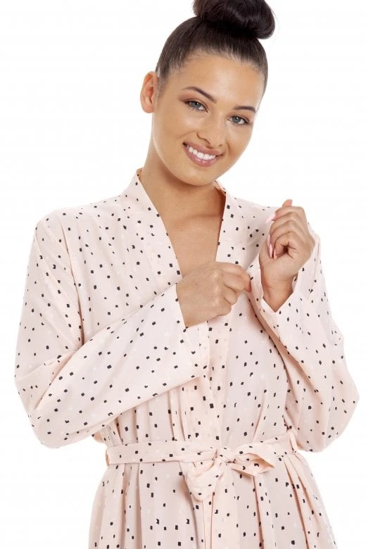 Camille Womens Light Pink Long Chiffon Wrap 7 Camille Womens Light Pink Long Chiffon Wrap - Image 5