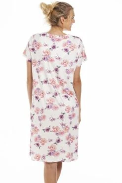 Camille Womens Lightweight Floral Print Nightdress Cream Floral -Camille Sales Store camille womens lightweight floral print nightdress cream floral p3994 65113 medium