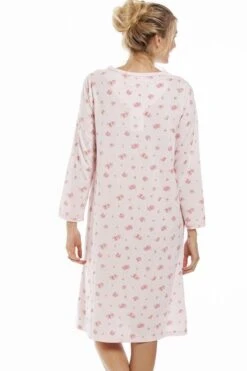 Camille Womens Long Sleeve Floral Nightdress -Camille Sales Store camille womens long sleeve floral nightdress p3886 57807 medium