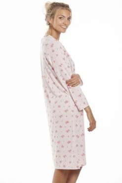Camille Womens Long Sleeve Floral Nightdress -Camille Sales Store camille womens long sleeve floral nightdress p3886 57811 medium