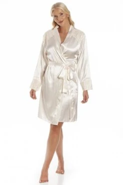 Camille Womens Luxury Cream Short Satin Wraps -Camille Sales Store camille womens luxury cream short satin wraps p3905 54155 medium