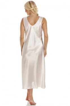 Camille Womens Luxury Peach Satin Lace Chemise 9 Camille Womens Luxury Peach Satin Lace Chemise -Camille Sales Store camille womens luxury peach satin lace chemise p3896 53864 medium