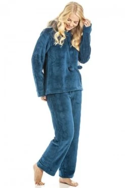 Camille Womens Luxury Supersoft Fleece Hooded Pyjama Set Jade 11 Camille Womens Luxury Supersoft Fleece Hooded Pyjama Set Jade -Camille Sales Store camille womens luxury supersoft fleece hooded pyjama set jade p4033 74683 medium