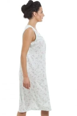 Camille Womens Mint Sleeveless Floral Nightdress -Camille Sales Store camille womens mint sleeveless floral nightdress p3167 22412 medium