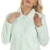 Camille Womens Mint Soft Fleece Bed Jacket -Camille Sales Store camille womens mint soft fleece bed jacket p3841 55627 medium