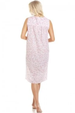 Camille Womens Pink Floral Sleeveless Nightdress -Camille Sales Store camille womens pink floral sleeveless nightdress p3577 41049 medium