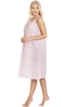 Camille Womens Pink Floral Sleeveless Nightdress -Camille Sales Store camille womens pink floral sleeveless nightdress p3577 41053 medium