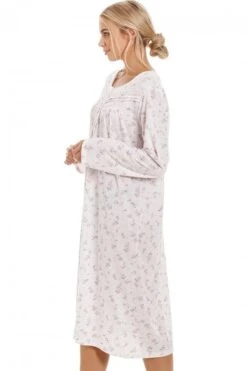 Camille Womens Pink Rose Print Long Sleeve Nightdress 13 Camille Womens Pink Rose Print Long Sleeve Nightdress -Camille Sales Store camille womens pink rose print long sleeve nightdress p3282 25723 medium