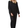 Camille Camille Womens Plain Pyjama Set Black -Camille Sales Store camille womens plain pyjama set black p3746 46595 medium