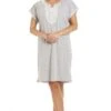 Camille Womens Polka Dot Short Sleeved Grey Nightdress -Camille Sales Store camille womens polka dot short sleeved grey nightdress p3605 42052 medium