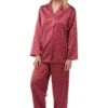 Camille Camille Womens Printed Long Sleeve Pyjama Set Pink -Camille Sales Store camille womens printed long sleeve pyjama set pink p3741 46570 medium