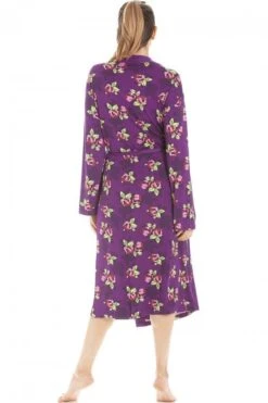 Camille Womens Purple Floral Print Spandex Knee Length Wrap -Camille Sales Store camille womens purple floral print spandex knee length wrap p3634 43362 medium