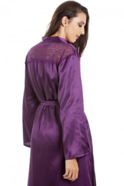 Camille Camille Womens Purple Long Satin Wraps -Camille Sales Store camille womens purple long satin wraps p3487 36096 medium