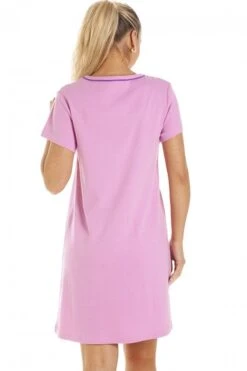 Camille Womens Short Sleeve Lilac Cat Nightdress -Camille Sales Store camille womens short sleeve lilac cat nightdress p3764 49683 medium