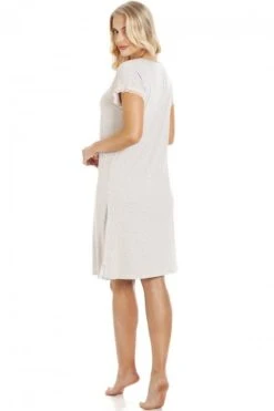 Camille Womens Short Sleeved Dot Nightdress -Camille Sales Store camille womens short sleeved dot nightdress p3607 42091 medium