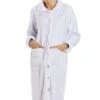 Camille Womens Soft Blue Button Up Housecoats -Camille Sales Store camille womens soft blue button up housecoats p3486 36079 medium
