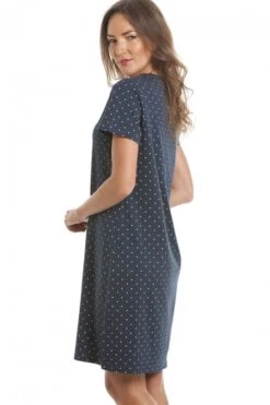 Camille Womens Soft Cotton Owl Print Summer Nightdress Navy -Camille Sales Store camille womens soft cotton owl print summer nightdress navy p3839 52409 medium