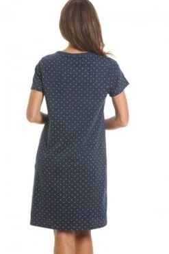 Camille Womens Soft Cotton Owl Print Summer Nightdress Navy -Camille Sales Store camille womens soft cotton owl print summer nightdress navy p3839 52410 medium