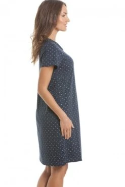 Camille Womens Soft Cotton Owl Print Summer Nightdress Navy -Camille Sales Store camille womens soft cotton owl print summer nightdress navy p3839 52411 medium