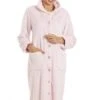 Camille Womens Soft Pink Button Up Housecoats -Camille Sales Store camille womens soft pink button up housecoats p3485 36059 medium