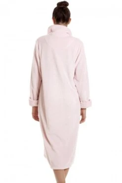 Camille Womens Soft Pink Button Up Housecoats 9 Camille Womens Soft Pink Button Up Housecoats -Camille Sales Store camille womens soft pink button up housecoats p3485 36067 medium
