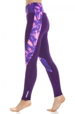 Camille Womens Sportswear Purple & Pink Full Length Leggings -Camille Sales Store camille womens sportswear purple pink full length leggings p3308 25881 medium