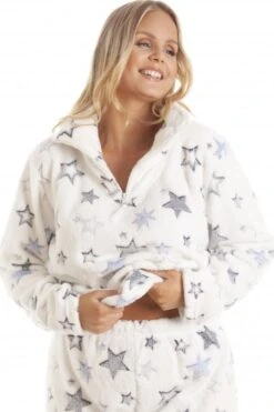 Camille Womens Star Burst Funnel Neck Pyjama -Camille Sales Store camille womens star burst funnel neck pyjama p3666 44324 medium