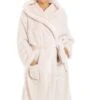 Camille Womens Super Soft Fleece Hooded Robes Pink 1 Camille Womens Super Soft Fleece Hooded Robes Pink -Camille Sales Store camille womens super soft fleece hooded robes pink p4053 76421 medium