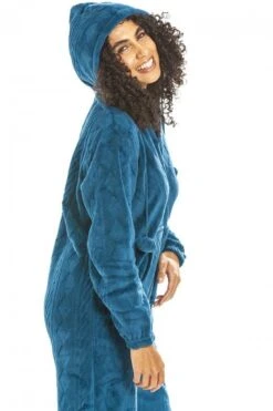 Camille Camille Womens Supersoft Fleece Onesies Jade -Camille Sales Store camille womens supersoft fleece onesies jade p4037 75104 medium