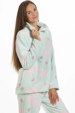 Camille Womens Supersoft Heart & Bow Embossed Pyjama Set 12 Camille Womens Supersoft Heart & Bow Embossed Pyjama Set -Camille Sales Store camille womens supersoft heart bow embossed pyjama set p3668 56236 medium