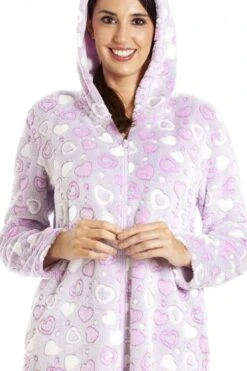 Camille Womens Supersoft Purple Heart Lounger -Camille Sales Store camille womens supersoft purple heart lounger p3498 36210 medium