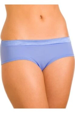 Camille Womens Three Pack Blue Tuxedo Midi Boxer Shorts