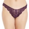 Camille Womens Three Pack Purple Floral Lace Thongs -Camille Sales Store camille womens three pack purple floral lace thongs p42 35356 medium