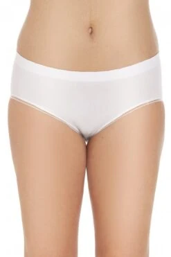 Camille Womens Three Pack Smooth Seamless High Leg Briefs