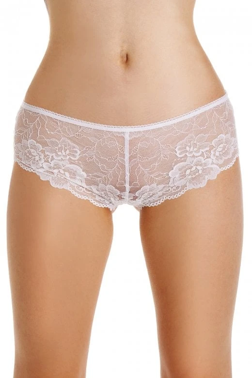 Camille Womens Three Pack White Floral Lace Shorts 3 Camille Womens Three Pack White Floral Lace Shorts