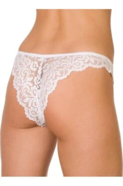 Camille Womens Three Pack White Floral Lace Thongs 8 Camille Womens Three Pack White Floral Lace Thongs -Camille Sales Store camille womens three pack white floral lace thongs p49 74 medium