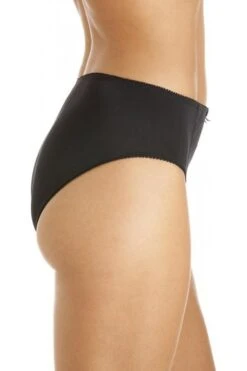 Camille Womens Two Pack Black High Waist Briefs -Camille Sales Store camille womens two pack black high waist briefs p1515 4075 medium