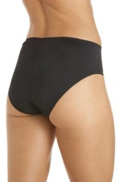 Camille Womens Two Pack Black High Waist Briefs -Camille Sales Store camille womens two pack black high waist briefs p1515 4076 medium