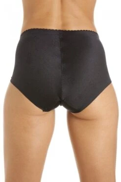 Camille Womens Two Pack Black High Waist Control Briefs -Camille Sales Store camille womens two pack black high waist control briefs p3270 25676 medium