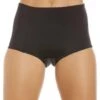 Camille Womens Two Pack Smooth High Waist Black Control Briefs -Camille Sales Store camille womens two pack smooth high waist black control briefs p511 2210 medium