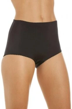 Camille Womens Two Pack Smooth High Waist Black Control Briefs -Camille Sales Store camille womens two pack smooth high waist black control briefs p511 2211 medium