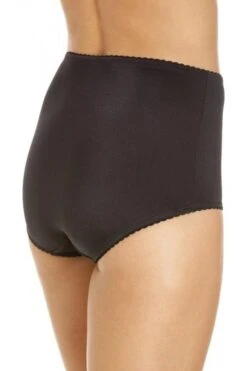 Camille Womens Two Pack Smooth High Waist Black Control Briefs -Camille Sales Store camille womens two pack smooth high waist black control briefs p511 2212 medium