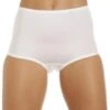 Camille Womens Two Pack Smooth High Waist White Control Briefs -Camille Sales Store camille womens two pack smooth high waist white control briefs p512 2214 medium