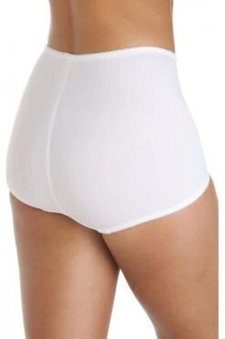 Camille Womens Two Pack White Eternal Control Briefs -Camille Sales Store camille womens two pack white eternal control briefs p984 7988 medium