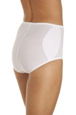 Camille Womens Two Pack White Lace Control Shapewear Briefs -Camille Sales Store camille womens two pack white lace control shapewear briefs p116 1894 medium