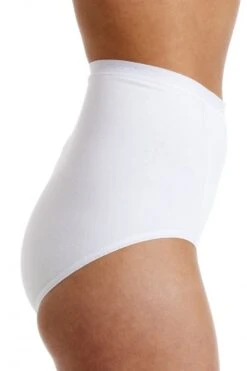 Camille Womens White High Waist Two Pack Control Briefs -Camille Sales Store camille womens white high waist two pack control briefs p2865 17239 medium