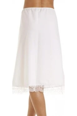 Camille Womens White Lace Hemline 26'' Half Slip Under Skirt -Camille Sales Store camille womens white lace hemline 26 half slip under skirt p501 1966 medium