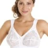 Camille Womens White Non Wired Floral Lace Bra -Camille Sales Store camille womens white non wired floral lace bra p3021 19067 medium