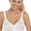 Camille Camille Womens White Soft Cup Front Fastening Bra -Camille Sales Store camille womens white soft cup front fastening bra p3834 55355 medium